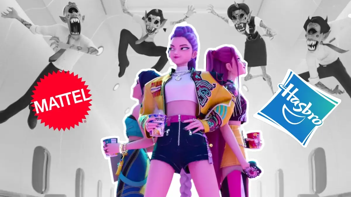 Mattel y Hasbro lanzarán juguetes de Las Guerreras K-Pop
