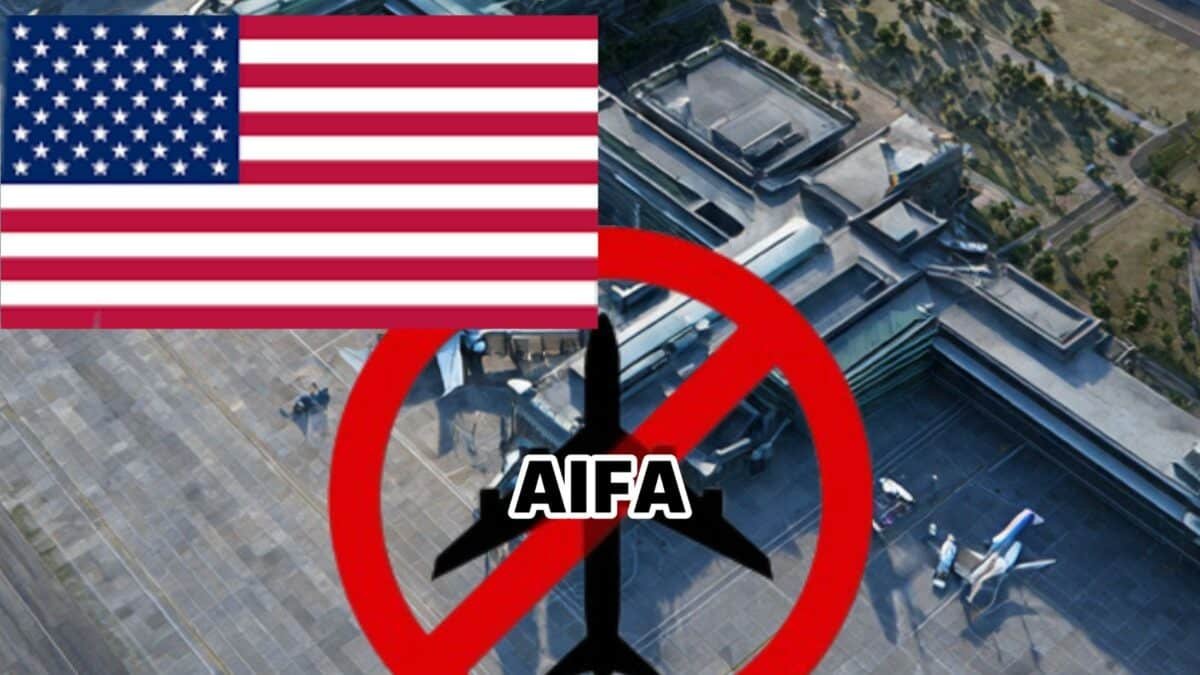 Rutas aéreas cerradas de EE. UU. al AIFA, by Jointly