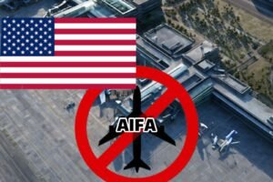 Rutas aéreas cerradas de EE. UU. al AIFA, by Jointly