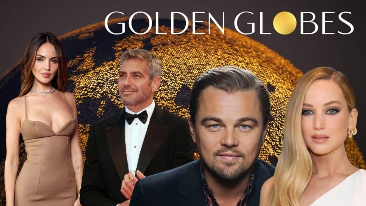 como ver Globos Oro 2026 en portada Eiza Gonzalez, George Clooney, Leonardo DiCaprio y Jennifer Lawrence