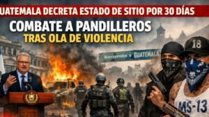 Guatemala decreta estado de sitio, by Jointly