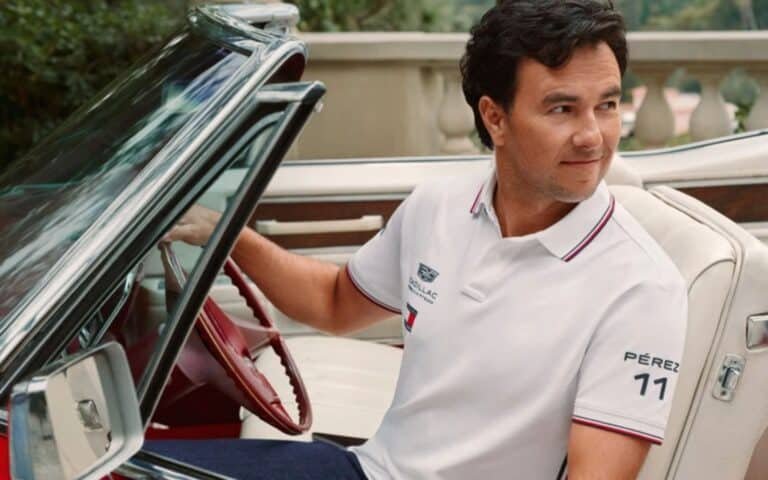 colección de Tommy Hilfiger Checo Pérez x Cadillac 2026