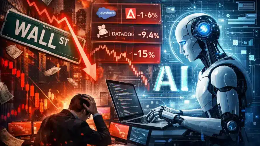 Wall street vende activos de software debido a la amenaza de la IA
