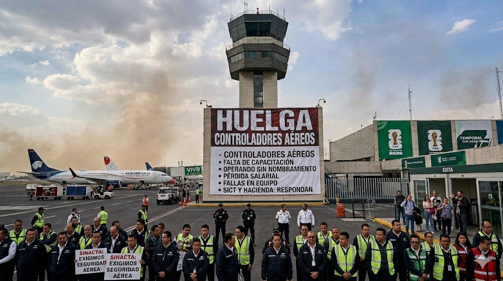 La seguridad y la conectividad del espacio aéreo mexicano se encuentran en un punto crítico.