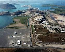 Topolobampo Sinaloa bahia ohuira planta de amoniaco