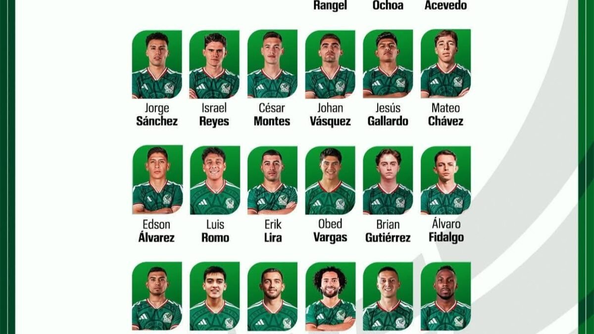 El "Vasco" Aguirre definió al plantel que buscará hacer historia en el torneo donde México será coanfitrión.