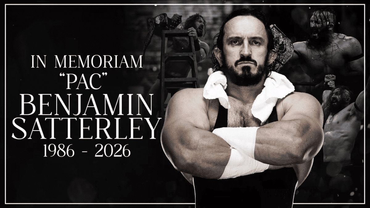 El luchador británico Benjamin Satterley, conocido como PAC, falleció sorpresivamente a los 40 años tras ser hallado sin vida en un vehículo, solo un día después de competir en el evento AEW All Out frente a Andrade "El Ídolo".