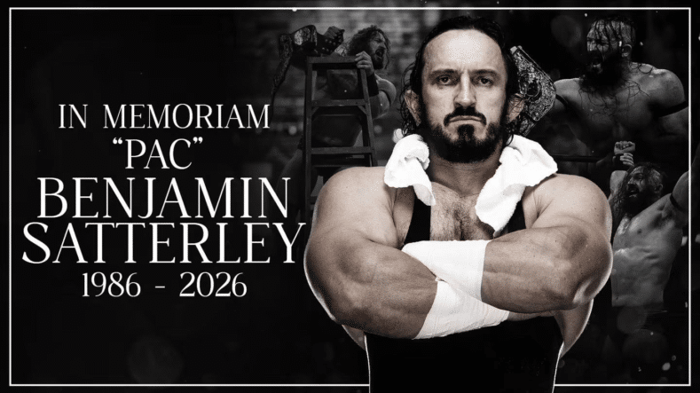 El luchador británico Benjamin Satterley, conocido como PAC, falleció sorpresivamente a los 40 años tras ser hallado sin vida en un vehículo, solo un día después de competir en el evento AEW All Out frente a Andrade "El Ídolo".