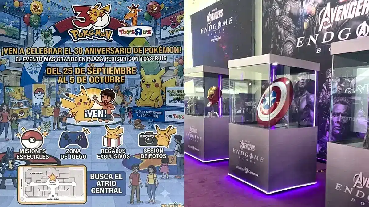 Pokémon llega a Perisur y Avengers ocupa un espacio en Antara